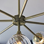 Allegra - Glass and Brass Sputnik Feature Pendant
