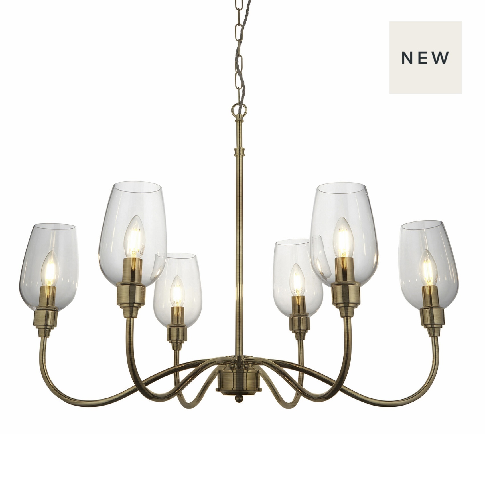 Penn 18-Light Candle Chandelier Brushed Brass – Lush Chandeliers