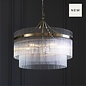 Delano - Art Deco Glass Rod Feature Light Chandelier