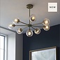 Allegra - Glass and Brass Sputnik Feature Pendant