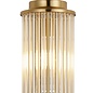 Tai - Two Light Wall Light with Glass Rods - Gold