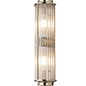 Tai - Two Light Wall Light with Glass Rods - Antique Brass