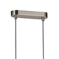 Dallas - 6 Light Horizontal Adjustable Pendant - Satin Nickel