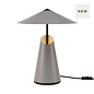 Taid - Scandi Conical Table Lamp - Brown