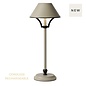 Ella - Cordless Rechargeable Portable Table Lamp - Cream & Bronze