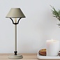 Ella - Cordless Rechargeable Portable Table Lamp - Cream & Bronze