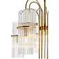 Nolly - 9 Light Brass & Glass Statement Chandelier Pendant