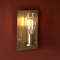 Malton - Luxury Hammered Brass Industrial Wall Light