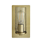Malton - Luxury Hammered Brass Industrial Wall Light