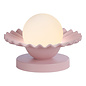 Pop - Blush Pink Shell Touch Table Lamp & Opal Shade - David Hunt
