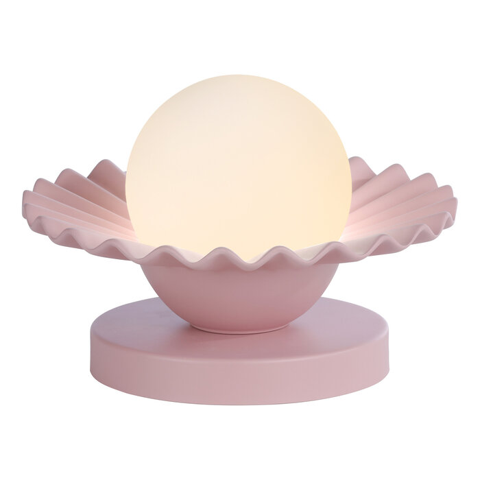 Pop - Strawberry Shell Touch Table Lamp & Opal Shade - David Hunt