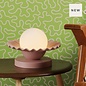 Pop - Coconut Shell Touch Table Lamp & Opal Shade - David Hunt