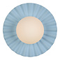 Pop - Amalfi Blue Wall Light - Bespoke Finish & Opal Shade - David Hunt