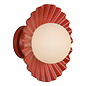 Pop - Strawberry Red Wall Light - Bespoke Finish & Opal Shade - David Hunt