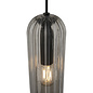 Mialla - Black and Smoked Glass 3 Light Bar Scandi Pendant