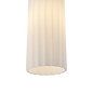 Mialla - White and Opaque Glass 3 Light Bar Scandi Pendant