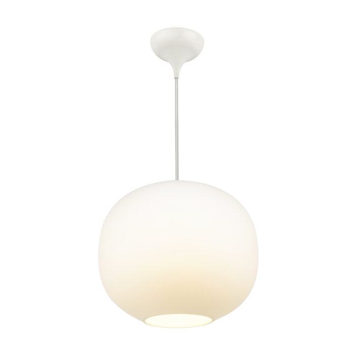 Navone - White Globe Scandi Pendant - Small