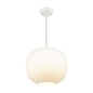 Navone - White Globe Scandi Pendant - Small