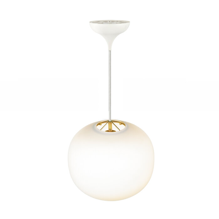 Navone - White Globe Scandi Pendant - Small