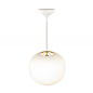 Navone - White Globe Scandi Pendant - Small