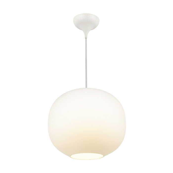 Navone - White Globe Scandi Pendant - Large