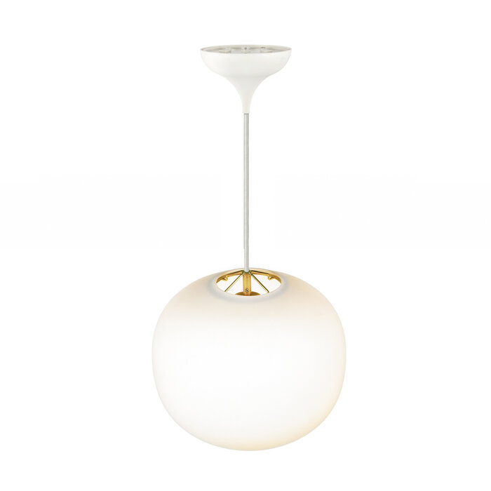 Navone - White Globe Scandi Pendant - Large