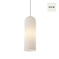 Mialla - White and Opaque Glass Scandi Pendant