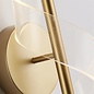 Sai - Modern Gold Twisting LED Ribbon Wall Light