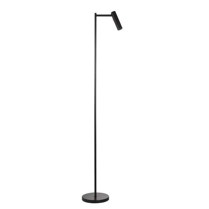 Stanbury - Adjustable Reader Floor Lamp - Black