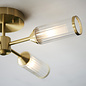 Carso - Mid Century Low Ceiling Light for Living Rooms, Bedrooms and Hallways