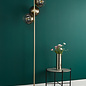 Lucy - Satin Gold & Gold Ombre 3 Light Floor Lamp