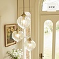 Whithman - 3 Light Cluster Pendant Antique Brass - Laura Ashley