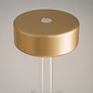 Elke - Minimalist Rechargeable Cordless Battery Table Lamp - Gold
