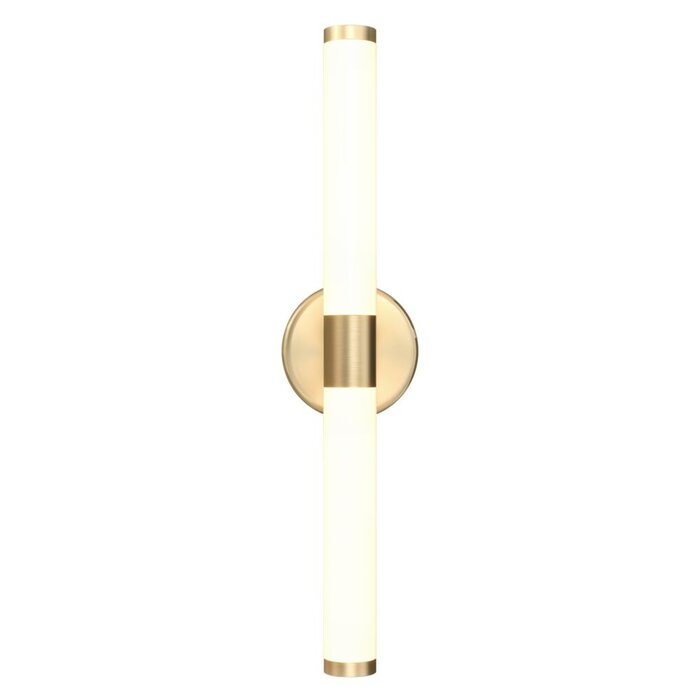 Astrid - Linear Modern LED Wall Light - Gold & White