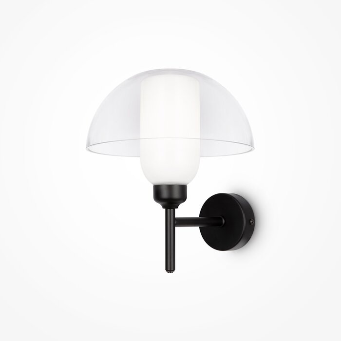 Marjit - Hourglass Minimalist Wall Light - Black