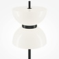 Kerstin - Hourglass Modern LED Floor Lamp - Black