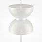 Kerstin - Hourglass Modern LED Floor Lamp - White