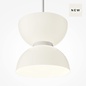 Kerstin - Hourglass LED Kitchen Pendant Light - White