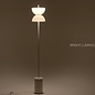 Kerstin - Hourglass Modern LED Floor Lamp - White
