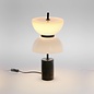 Kerstin - Hourglass Modern LED Table Lamp - White