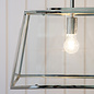 Herst - 3 Light Lantern-Style Ceiling Light - Bright Nickel