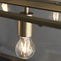 Herst - 3 Light Lantern-Style Ceiling Light - Antique Brass