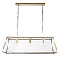 Herst - 3 Light Lantern-Style Ceiling Light - Antique Brass