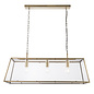 Herst - 3 Light Lantern-Style Ceiling Light - Antique Brass