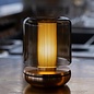 Noble Firefly - Rechargeable Cordless Table Lamp - Bronze & Smoked Glass