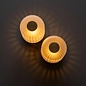 Noble Firefly - Rechargeable Cordless Table Lamp - Bronze & Frosted Glass