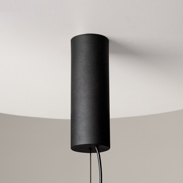 Euphony - Minimalist LED Bar Pendant with Geometric Shaping - Black