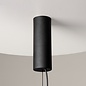 Euphony - Minimalist LED Bar Pendant with Geometric Shaping - Black