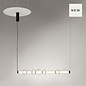 Euphony - Minimalist LED Bar Pendant with Geometric Shaping - Black