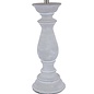 Chedworth - Washed Concrete Classic Column Table Lamp - Laura Ashley